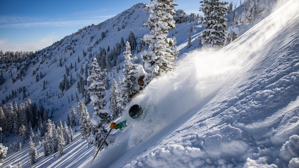 Legendarische poedersneeuw in Utah.